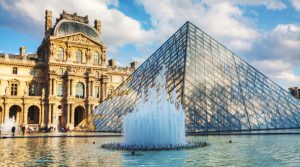 The Louvre Palace and the Pyramid